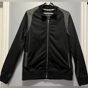 Guess Black Full Zip Long Sleeve Athletic Track Jacket Men’s size M